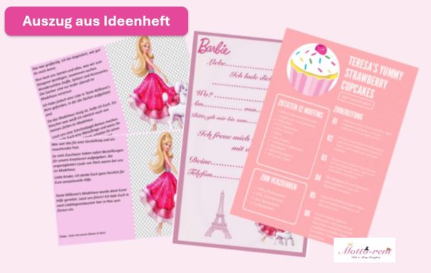 Spielideen Barbie Kindergeburtstag Partykiste mieten