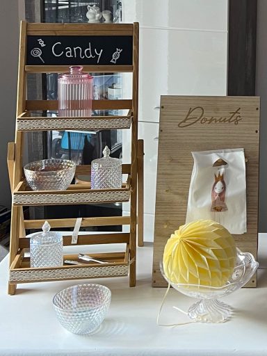 Candy Bar (große Etagere optional buchbar) Candy-Bar Beautyparty Kindergeburtstag