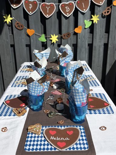Tischdeko Kindergeburtstag Jahrmarkt Kirmes Mottoparty
